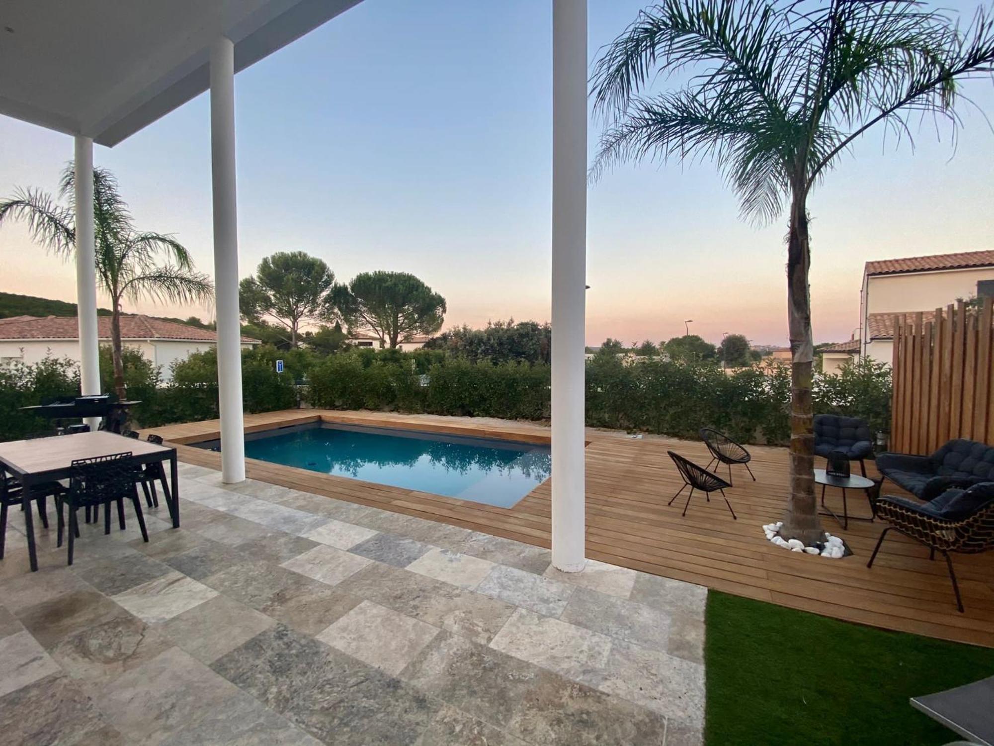 Villa La De Luxe Entre Mer Et Montagne Villetelle Kültér fotó