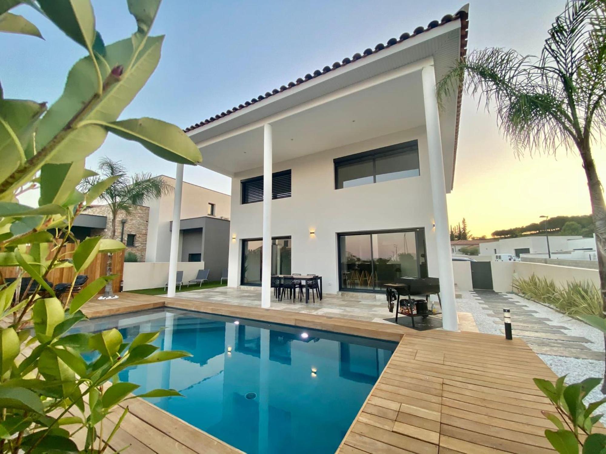 Villa La De Luxe Entre Mer Et Montagne Villetelle Kültér fotó